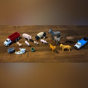 Farm Animal Figurine Set